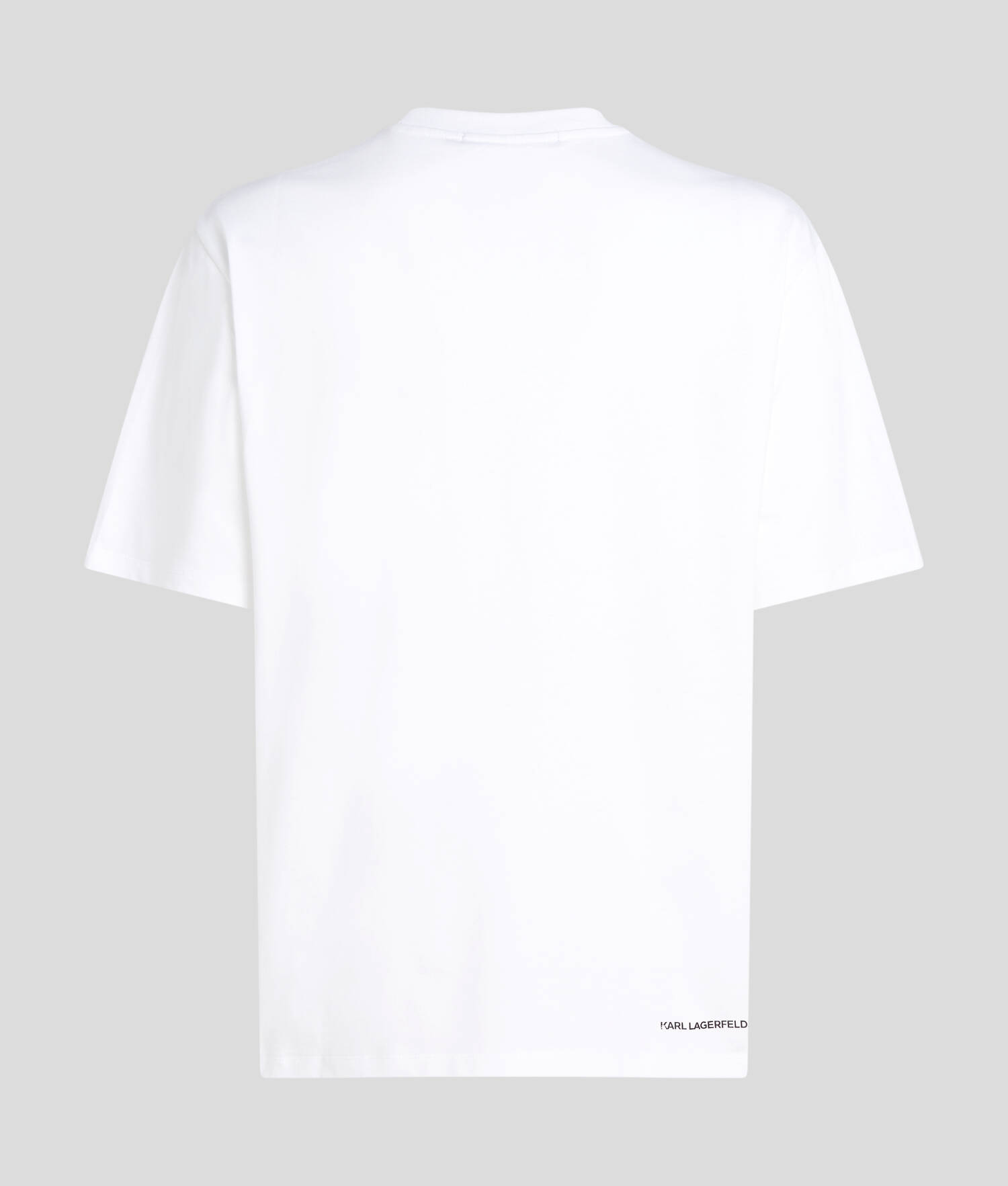 T-SHIRT À POCHE AVEC MOTIF PARTIELLEMENT CACHÉ IKON - Blanc