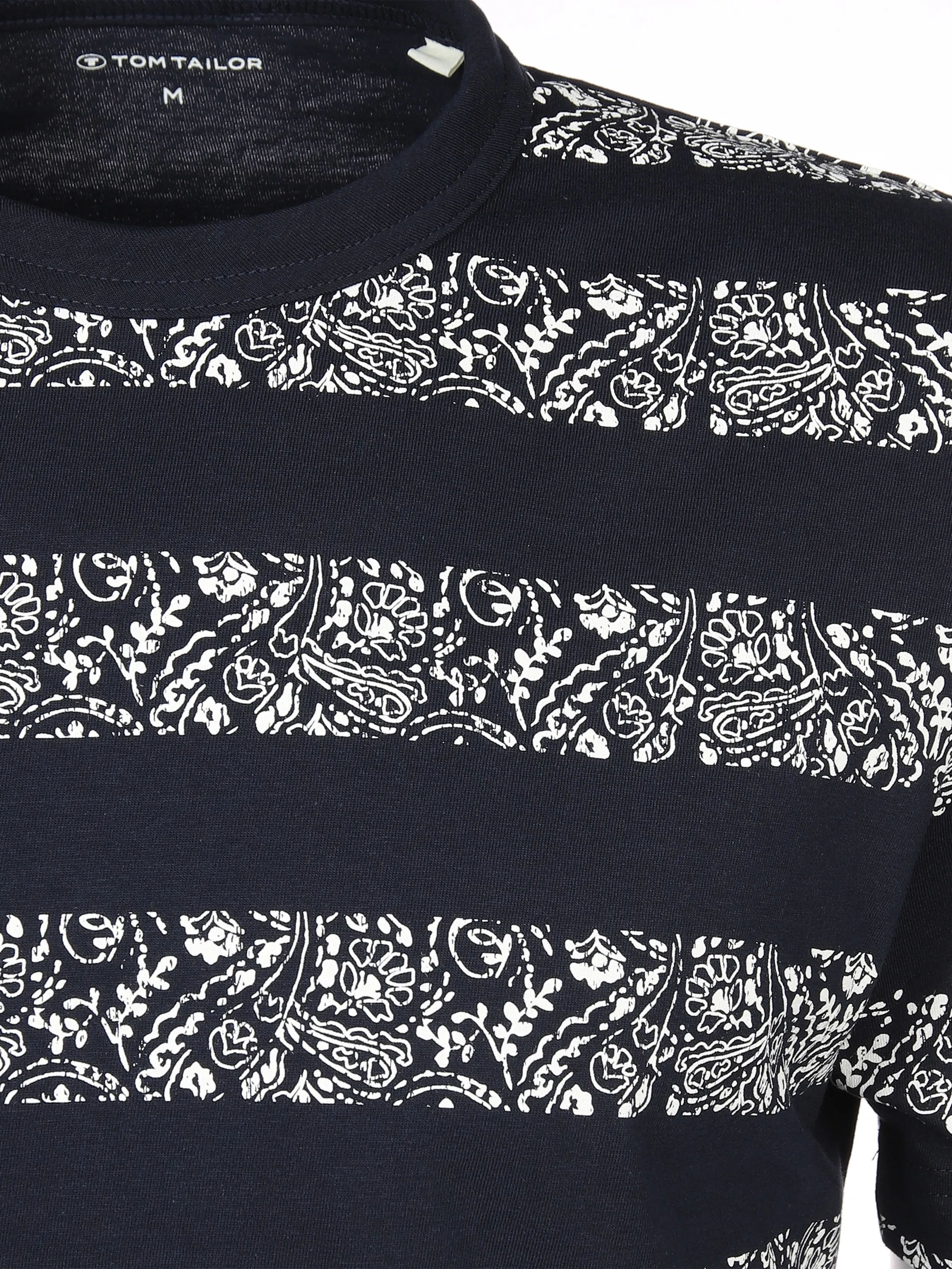 Herren T-Shirt mit floralem Print