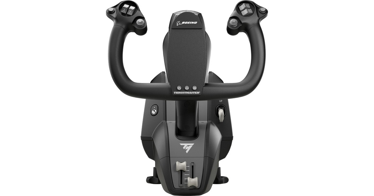 ThrustmasterTCA Yoke Pack Boeing Edition gaming set  (Zwart/grijs, Pc, Xbox One, Xbox Series X|S)