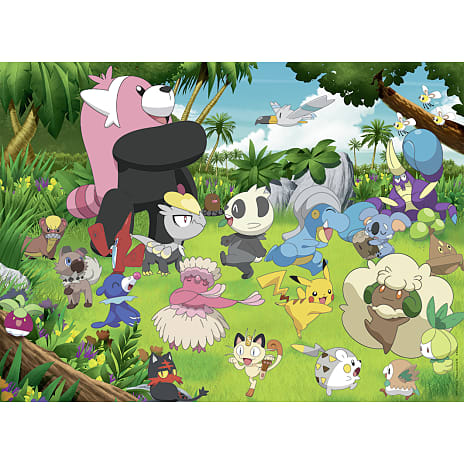 Vilde Pokémoner puslespil - 300 brikker