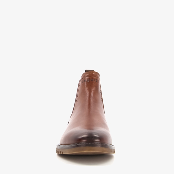 Bugatti leren heren chelsea boots cognac/bruin