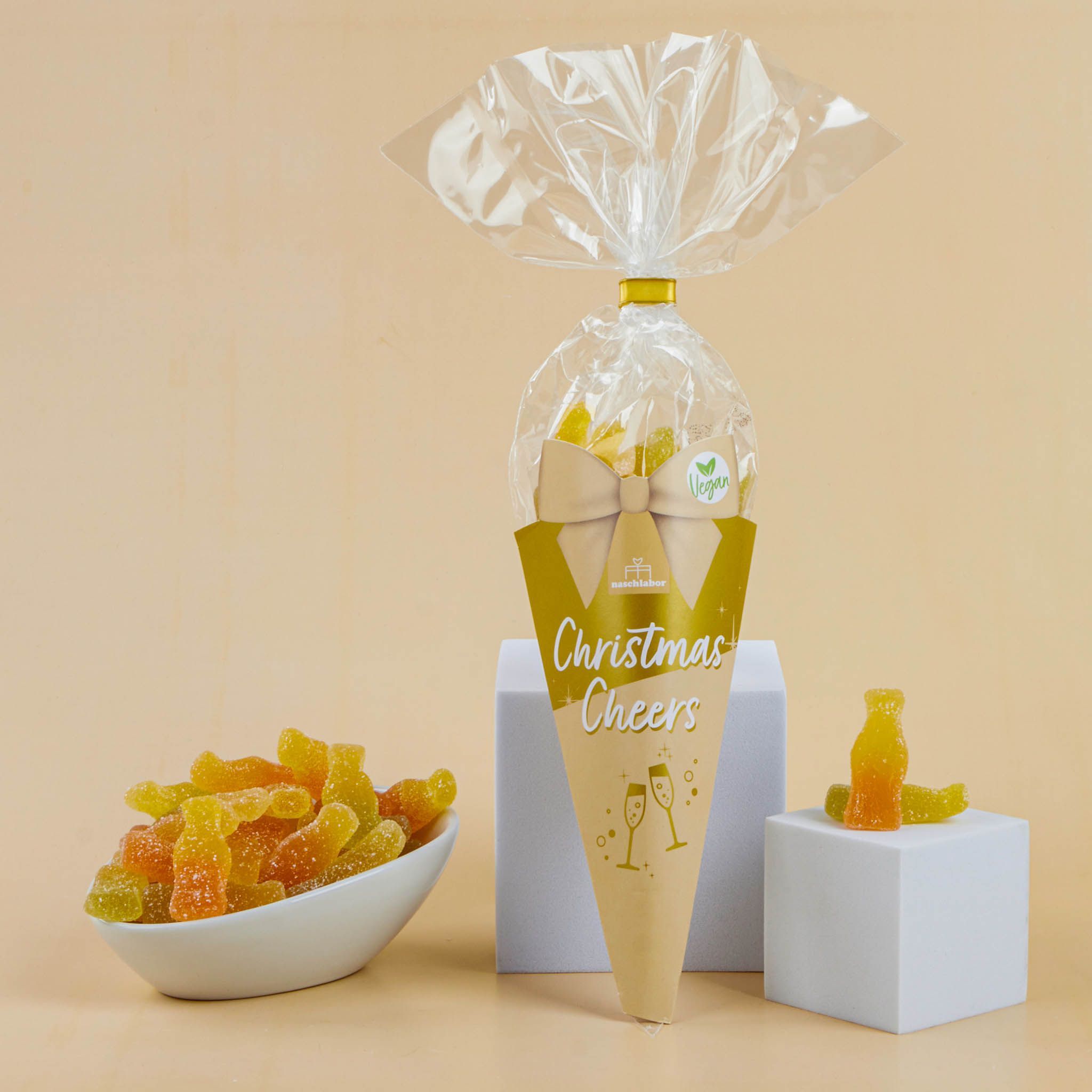 naschlabor Christmas Cheers Vegan Candytüte