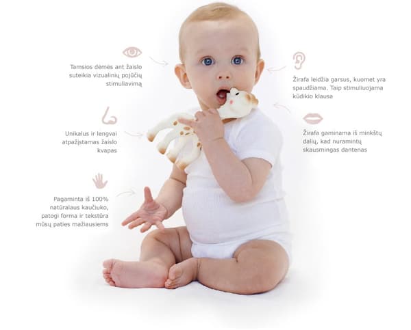 VULLI set Sophie la Girafe + comforter with pacifier holder 000003