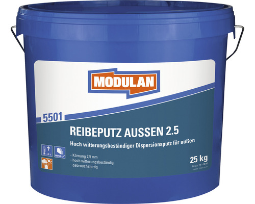 MODULAN 5501 Buitenstructuurpleister 2,5 mm Wit 25 kg