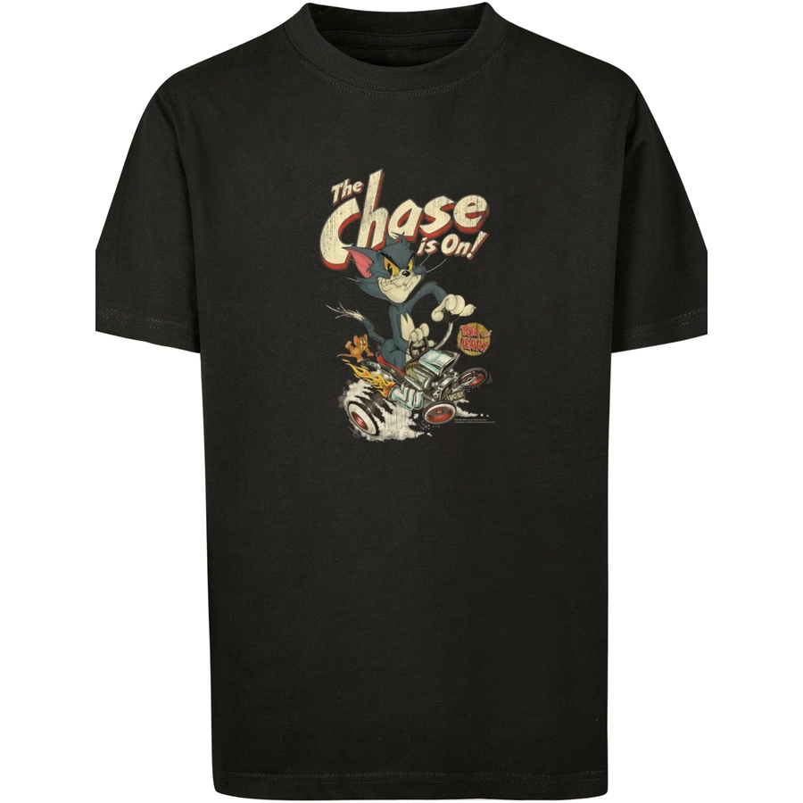F4NT4STIC T-Shirt Tom and Jerry TV Serie The Chase Is On schwarz