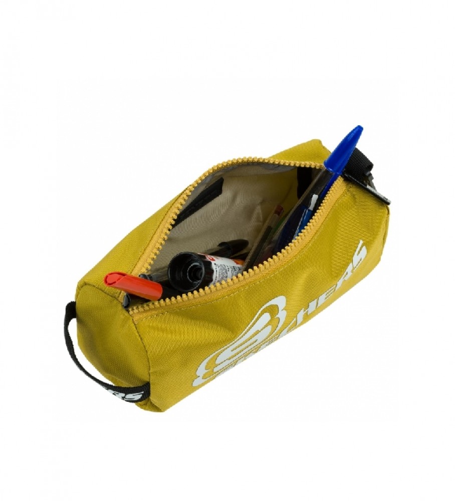 Estojo para lápis Skechers S932 Amarelo - 19x8x7 cm -