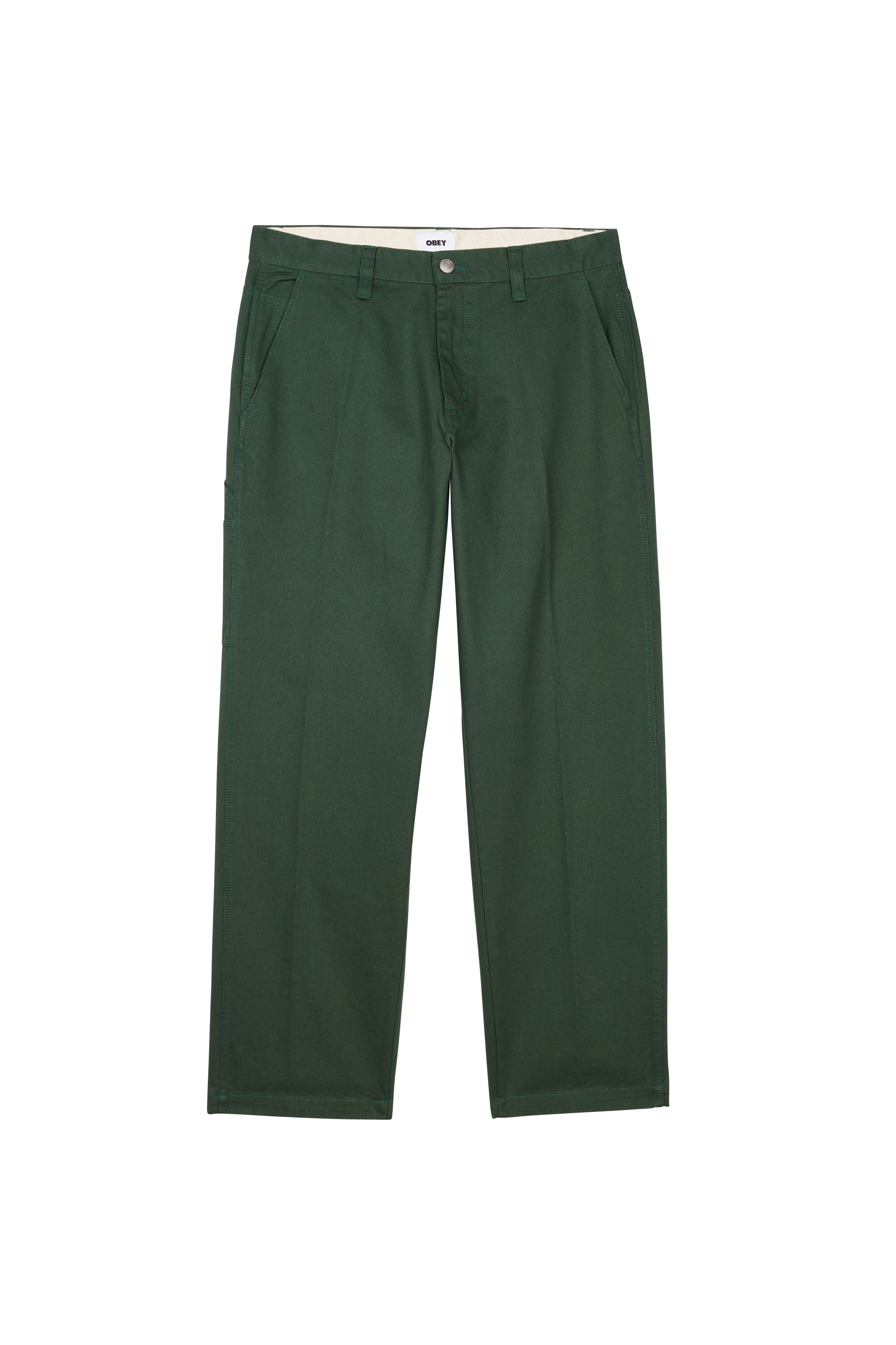 OBEY Pantalon  HARDWORK CARPENTER Vert