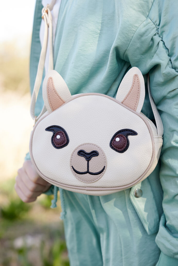 MOLO beige molo schoudertas llama bag