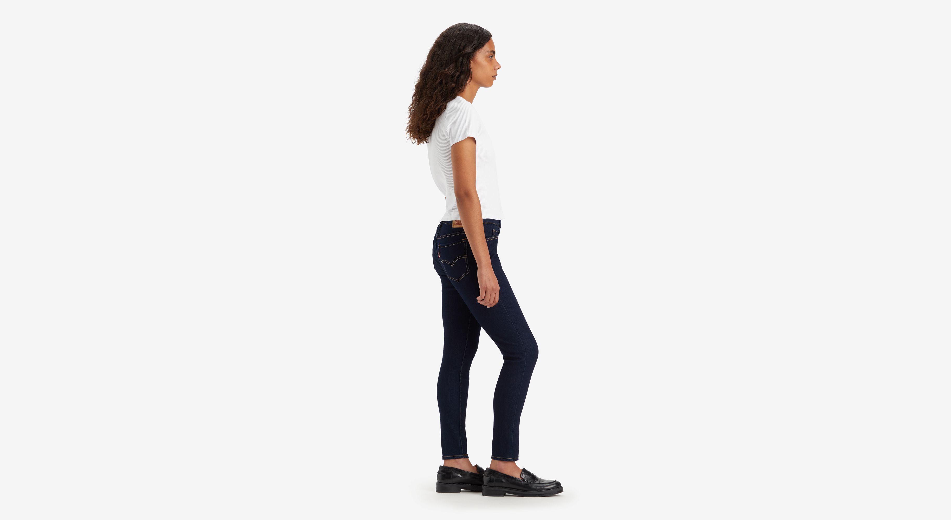 Jean 711™ skinny à deux boutons - Cast Shadows - Bleu