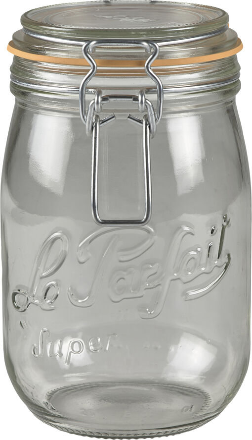 Le Parfait Henkogningsglas 1 liter 8,5 cm Glas