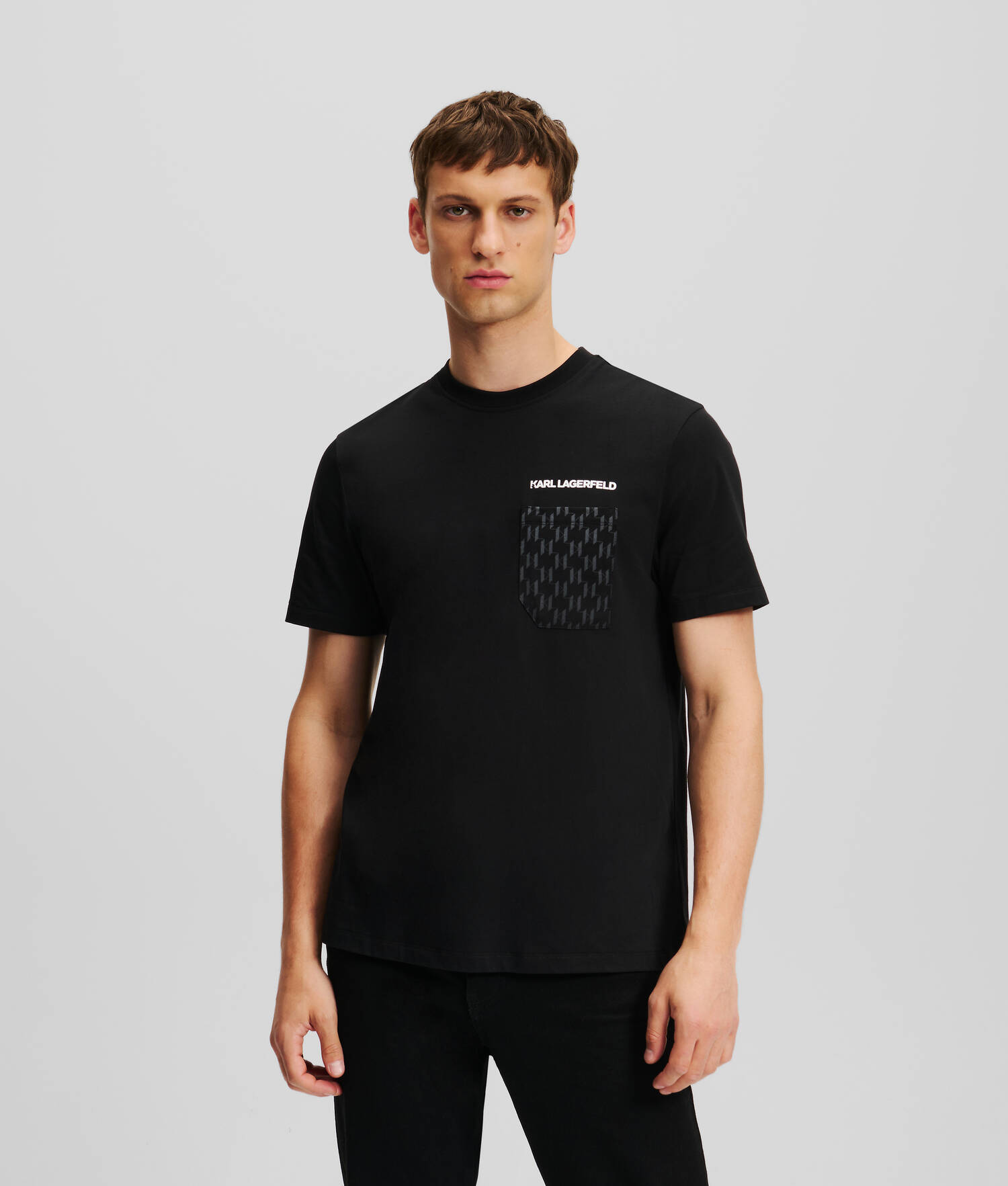 T-SHIRT À POCHE KL MONOGRAM