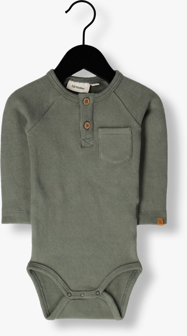LIL\\' ATELIER groene lil' atelier  nbmthor ls slim body