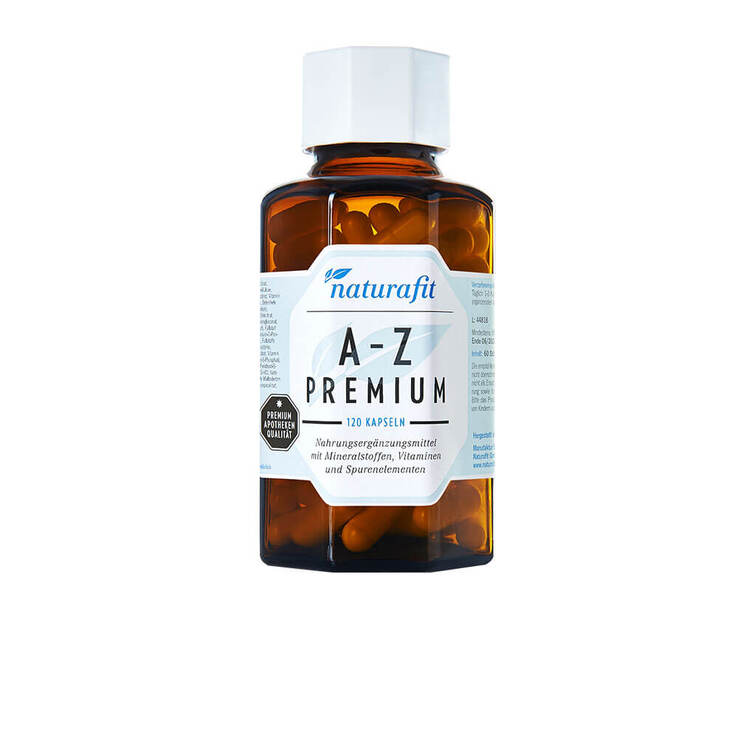 Naturafit A-Z Premium Kapseln, 120 St