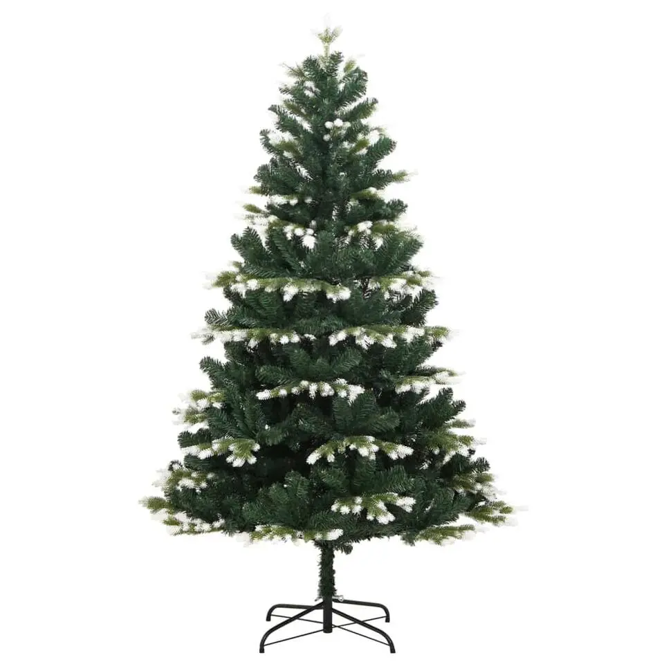 vidaXL - Kunstkerstboom - Groen - 210 cm