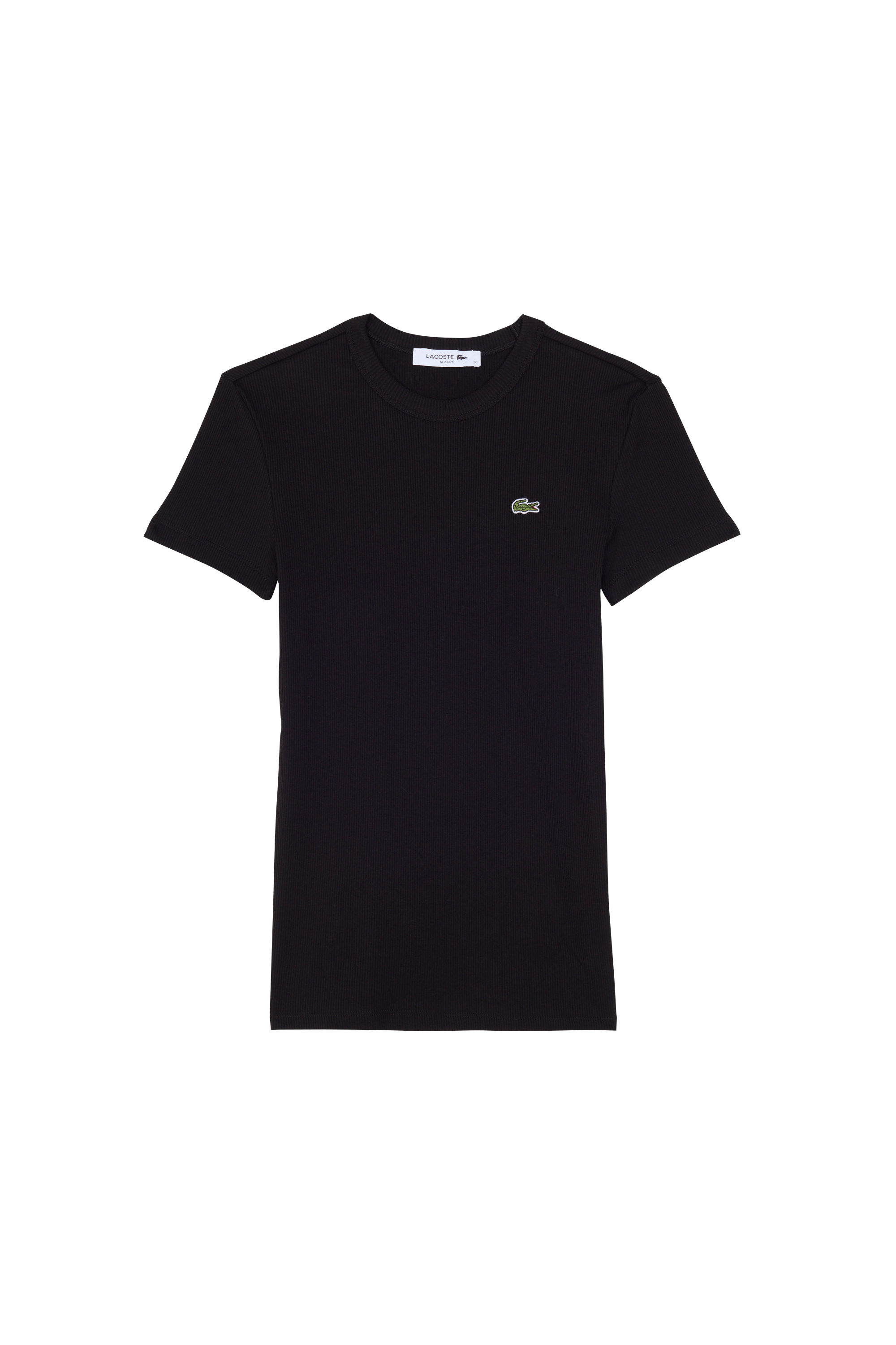 LACOSTE t-shirt CORE RIB Noir