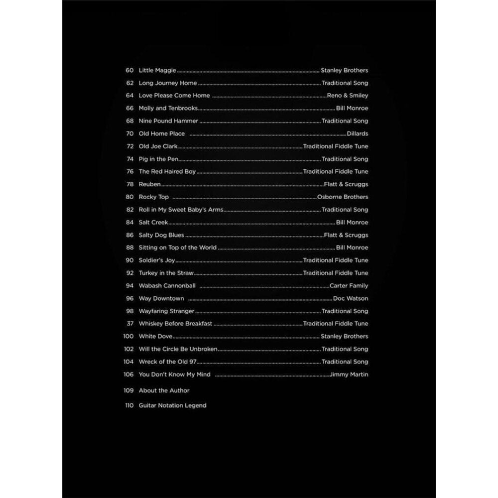 Hal Leonard First 50 Bluegrass Solos You Should Play on Guitar