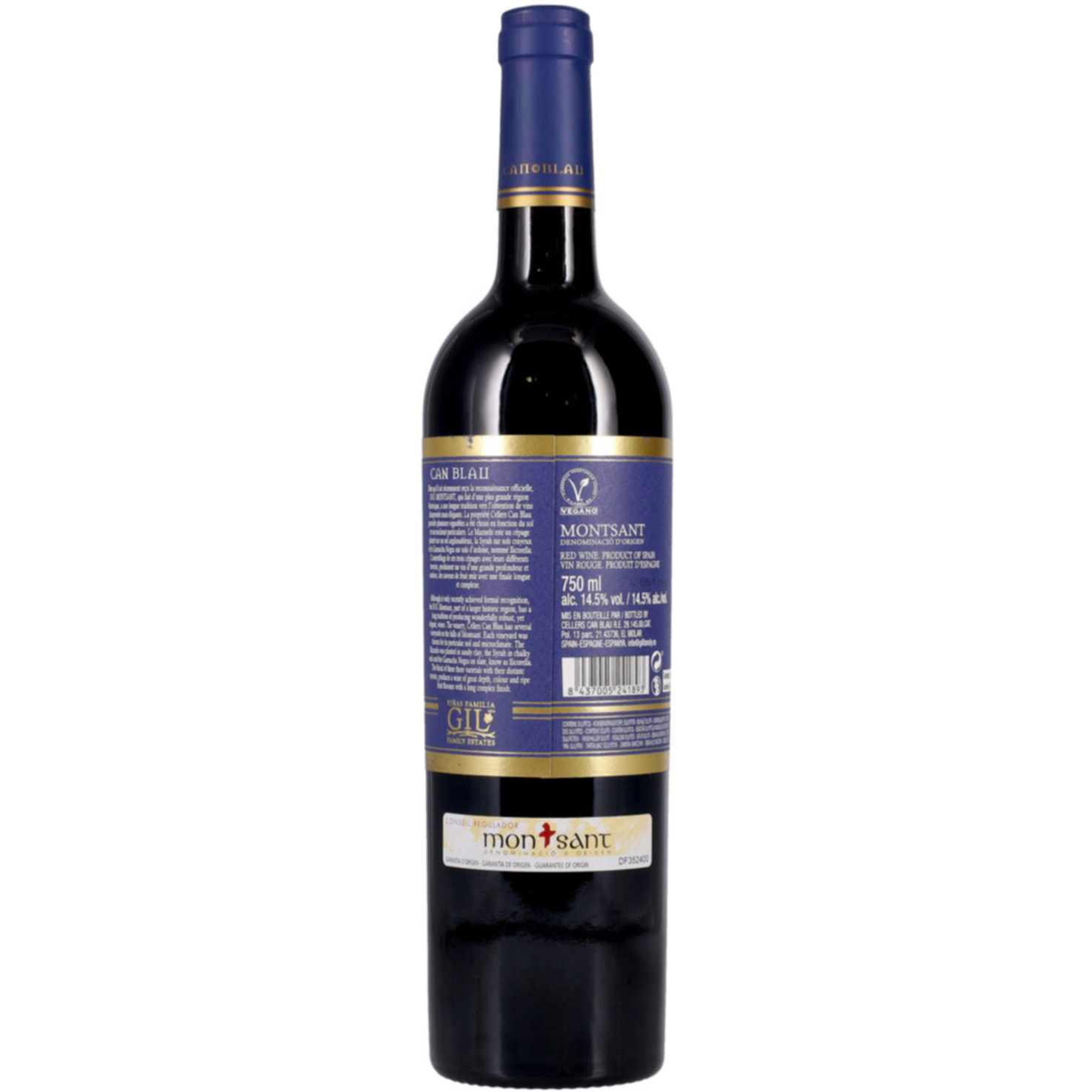 Montsant DO Cuvée Can Blau -75cl