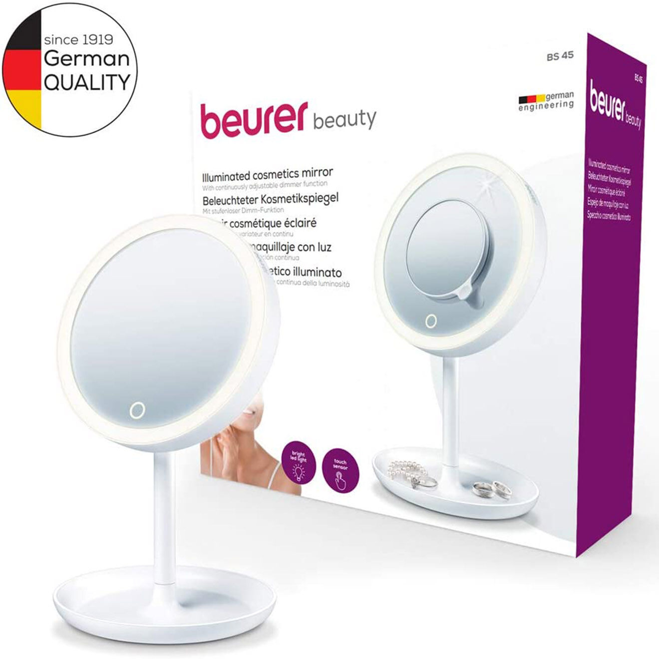 Beurer Miroir cosmétique blanc