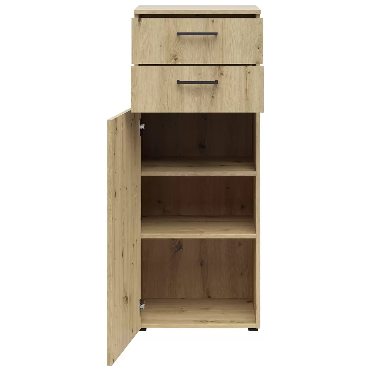 Kommode1T2L Cabinet Artisan Eiche