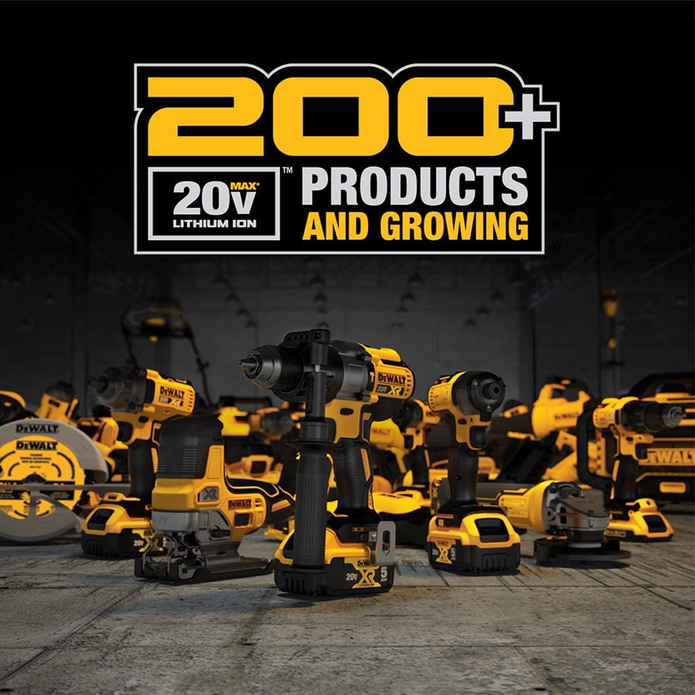 Kit combinado de furadeira sem fio DEWALT 20V Max, 10 ferramentas (DCK1020D2)
