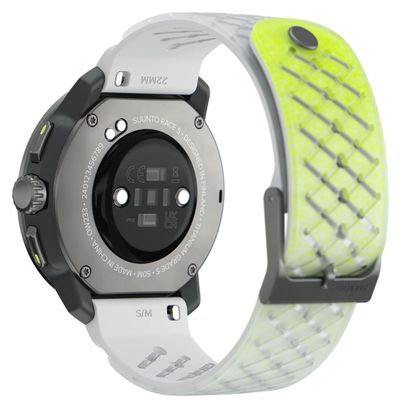 Montre GPS Suunto Race S Titanium Canary - Blanc/Jaune