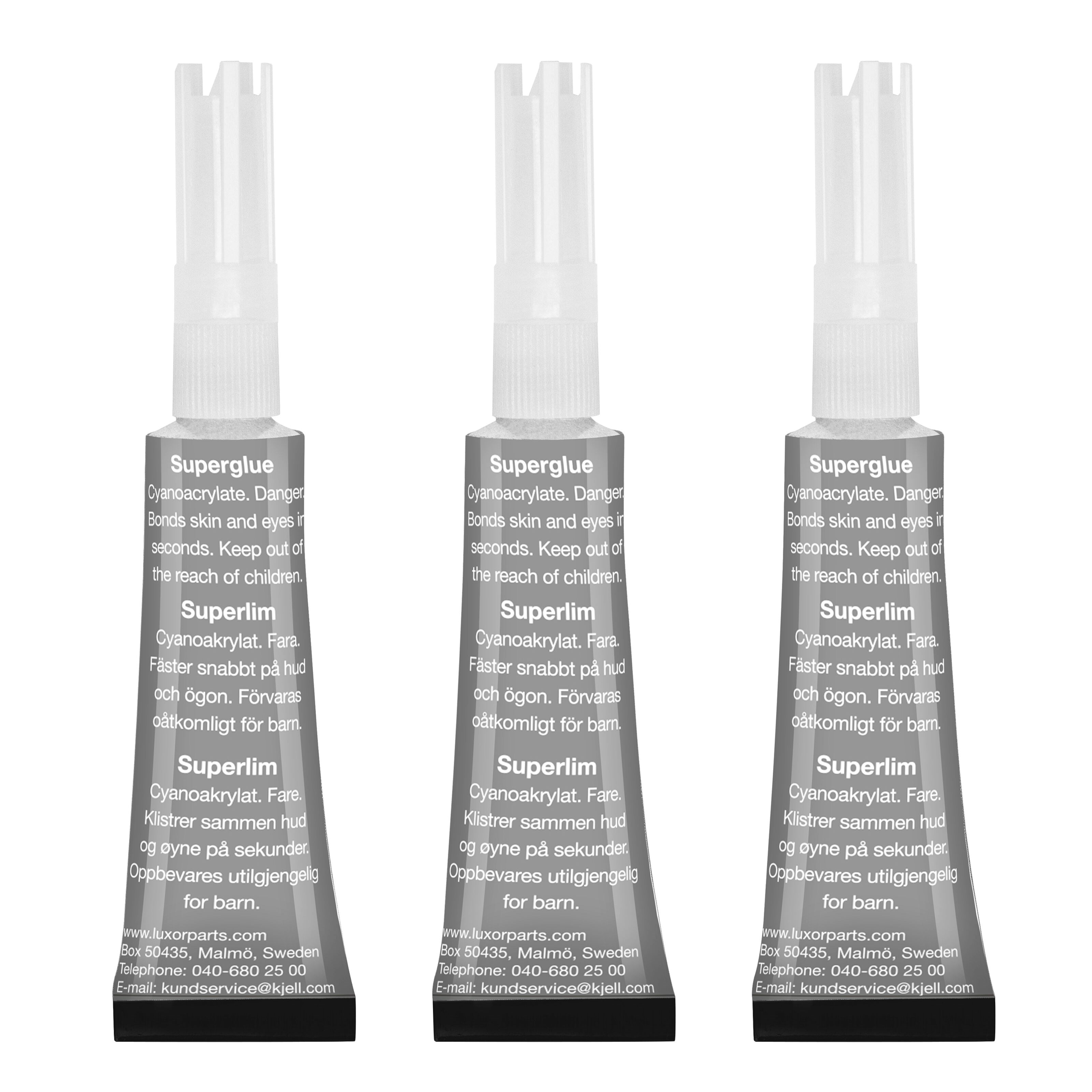 Luxorparts Superlim, 3-pk.