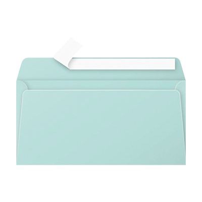 Pollen - 20 Enveloppes - 110 x 220 mm - 120 g/m² - vert jade