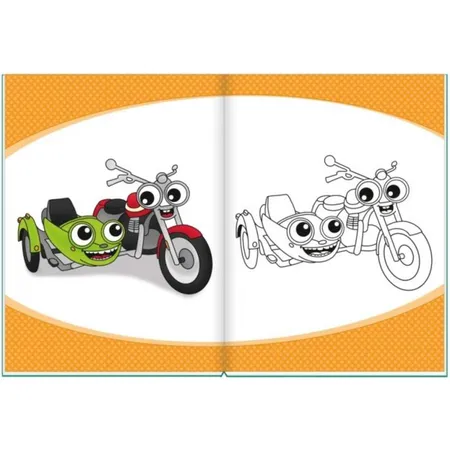 Trötsch 100 Seiten Malbuch Speed