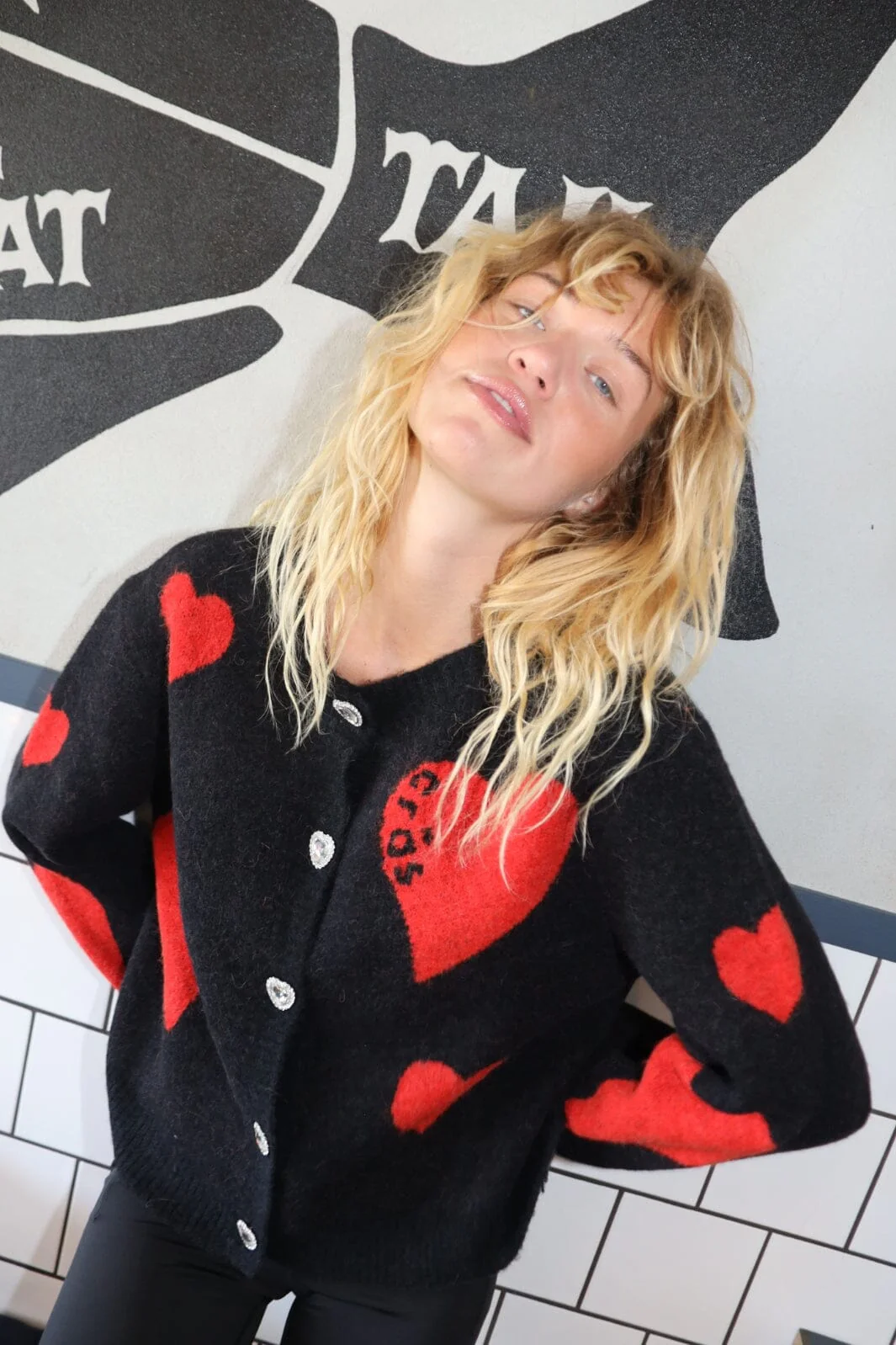 Cras Heartscras Cardigan