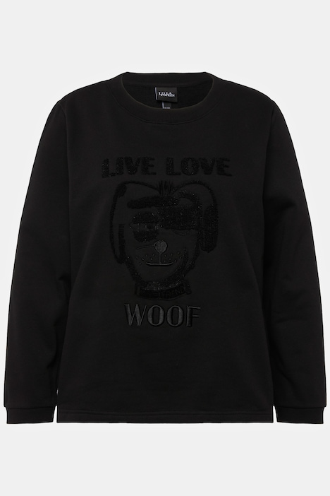 Sweatshirt, Hunde, Classic, Rundhals, Langarm