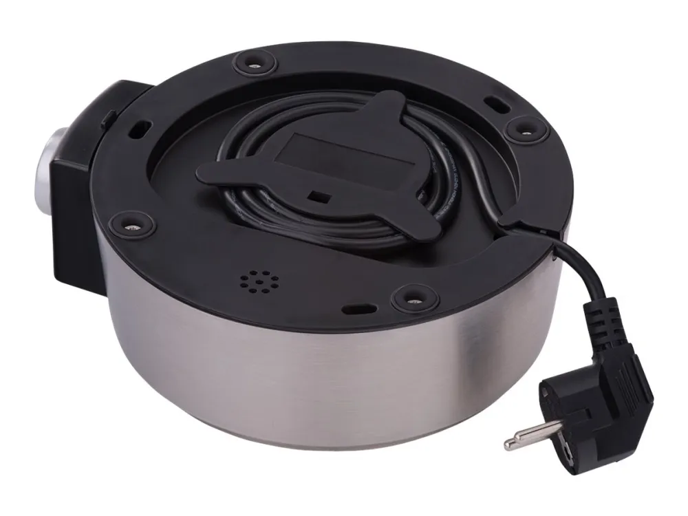 Cloer 6070 - Æggekoger - 435 W - rustfrit stål/sort