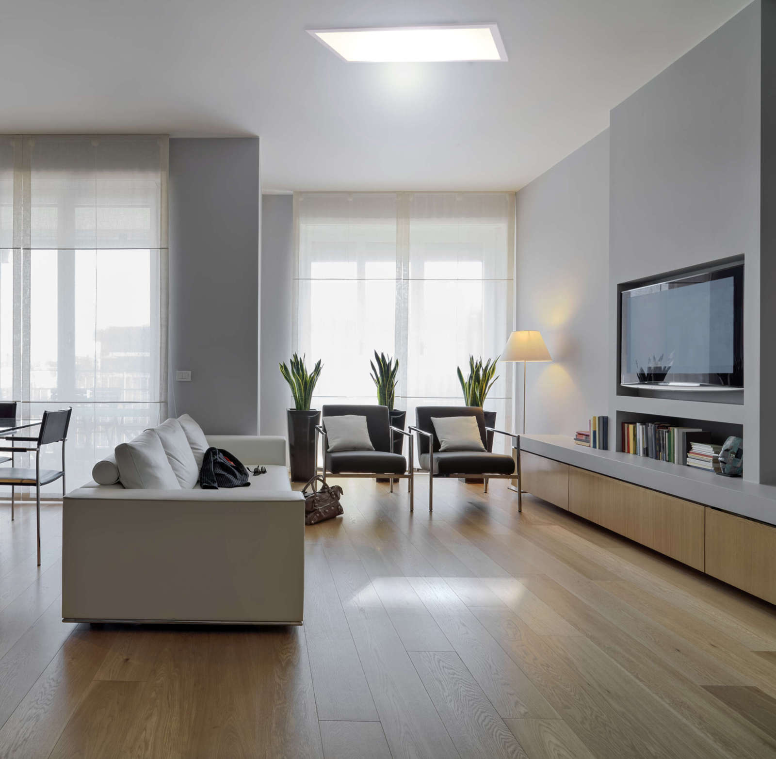 LED-Aufbaupanel SORRISO - weiß - 30x60 cm