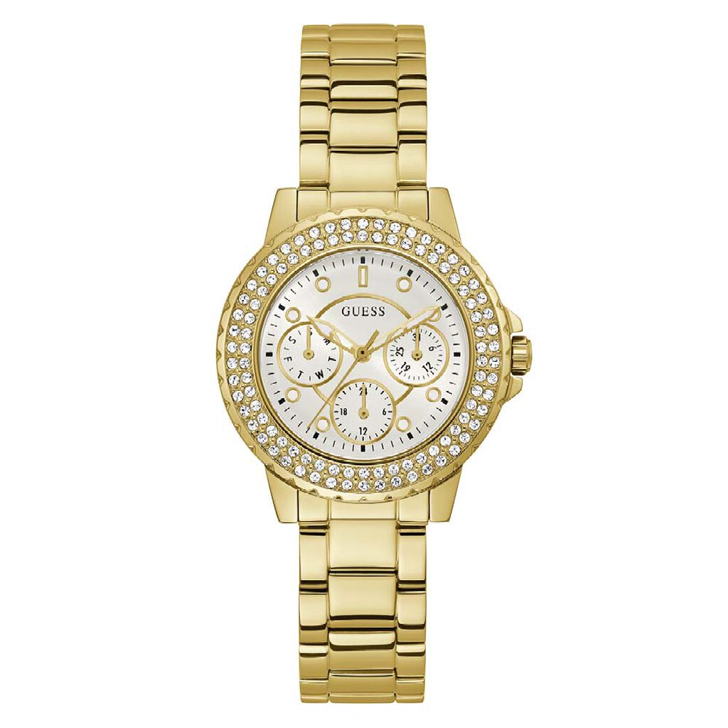 Montre Guess Crown Jewel Blanc