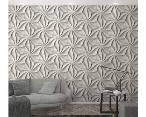 Vliesbehang 47229 Smart Art Easy wit 3-delige set 159 x 270 cm