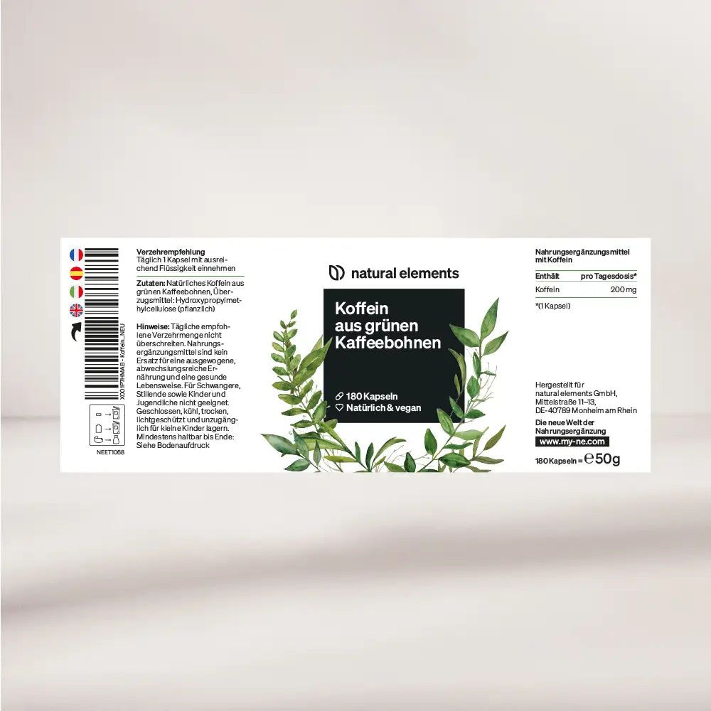 natural elements Koffein