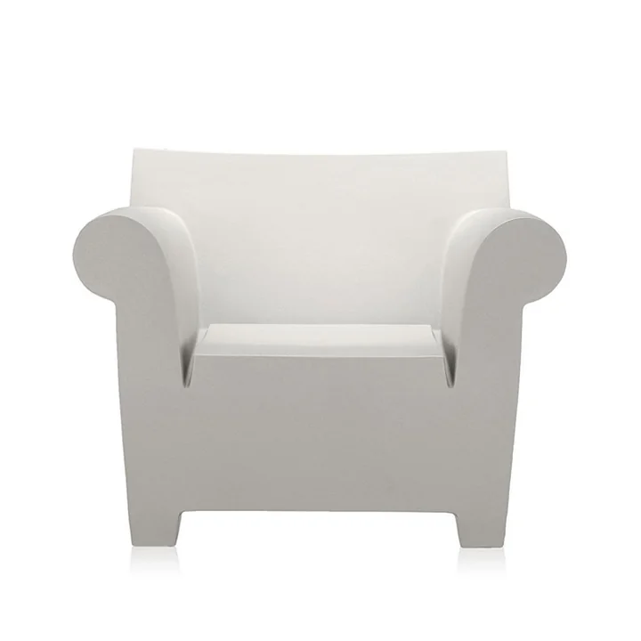 Kartell - Bubble Club Sessel, zinkweiss