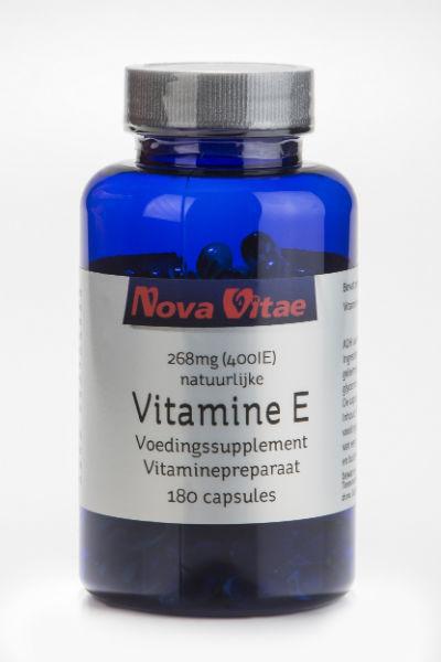 Nova Vitae Vitamine e 400iu 180cap