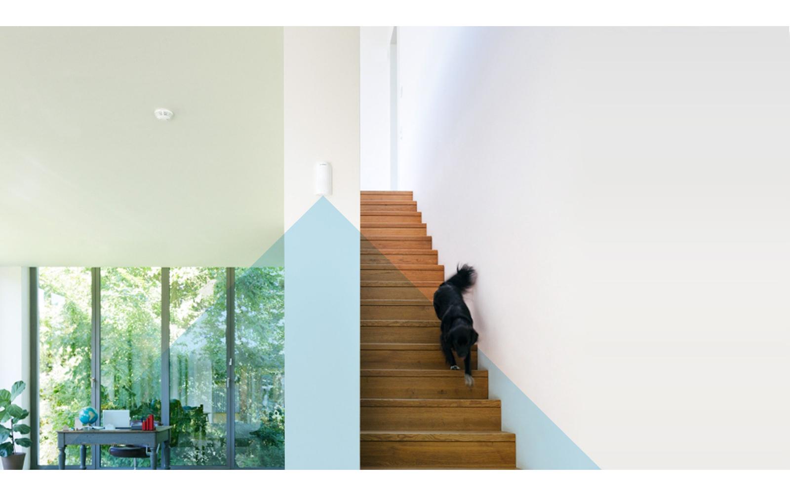 Smart Home Bewegungsmelder - WeissIntelligenter Bewegungsmelder