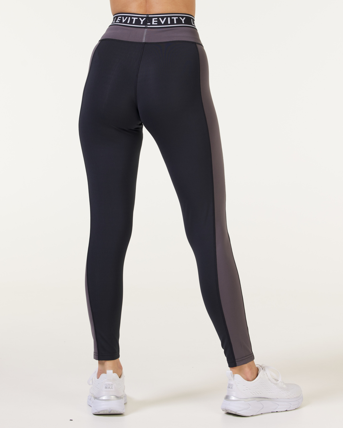 LEVITY Ultra Run Waistband Tights Black