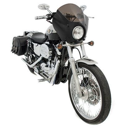 Pare brise MEMPHIS Haute protection Gauntlet Fairing - Noir