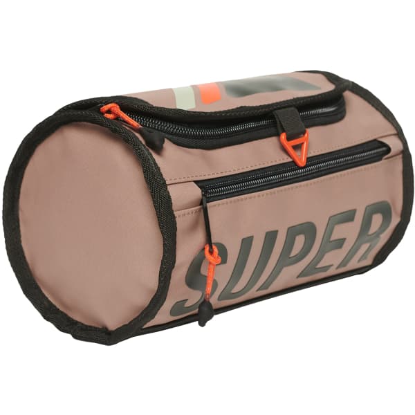 Trousse de toilette SUPERDRY TARP TROUSSE BEIGE FONCE FLAMME