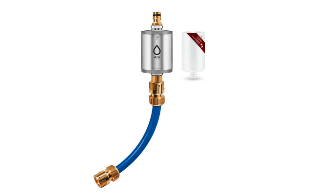 Alb Filter® MOBIL Nano Trinkwasserfilter Mit GEKA Anschluss Edelstahl Natur