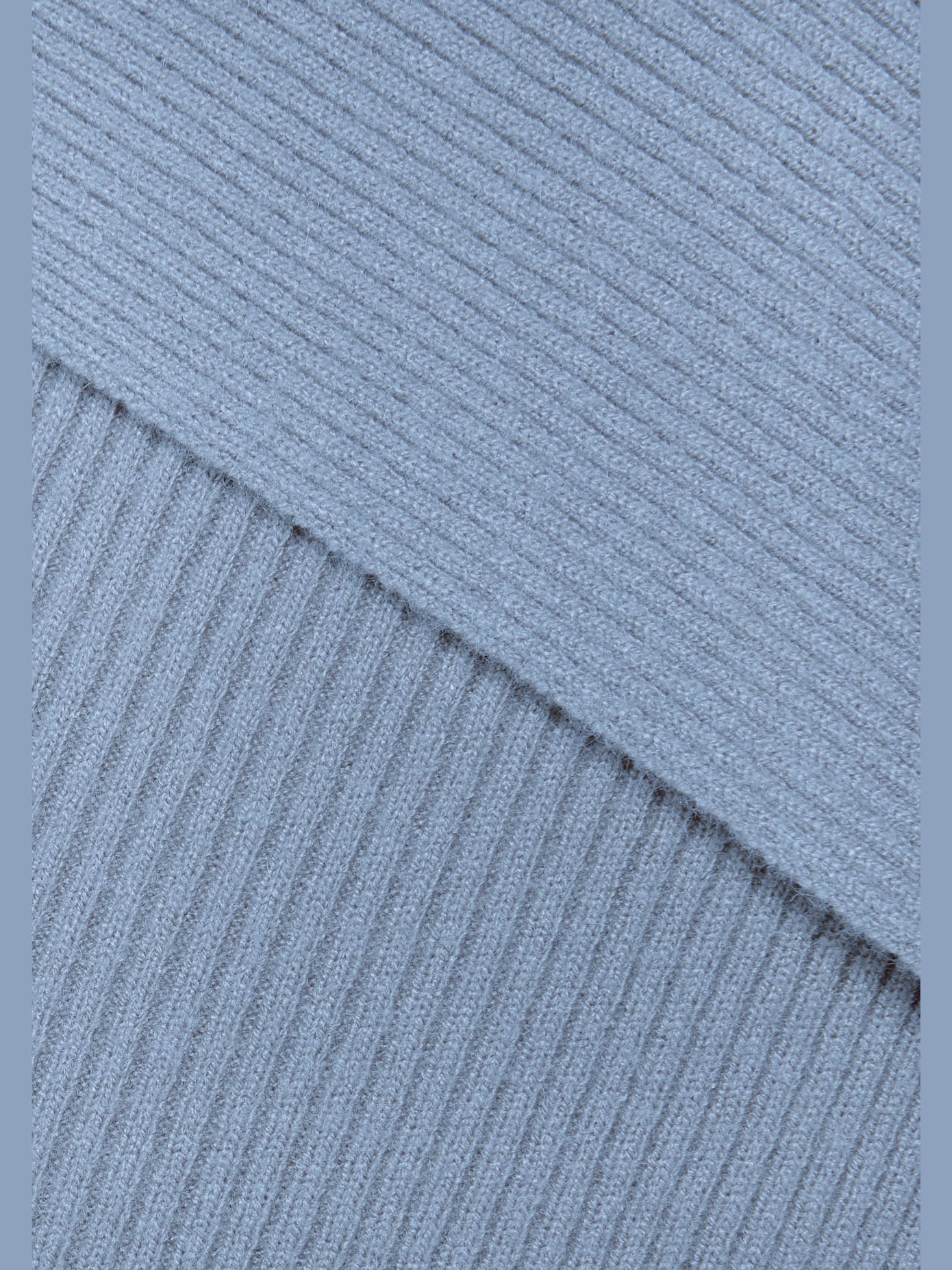 Pull en tricot effet cache-cœur croisé devant