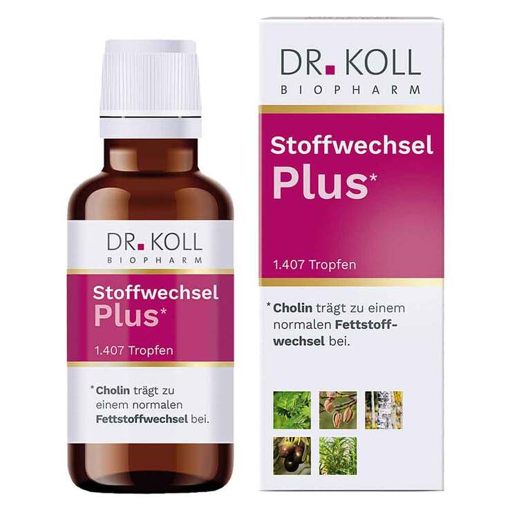 Stoffwechsel Plus Dr. Koll Gemmo Komplex Cholin Zink, 50 ml