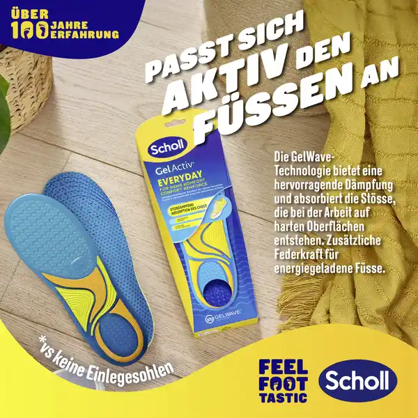 GelActiv Einlegesohlen EVERYDAY Gr. L (40-46,5)