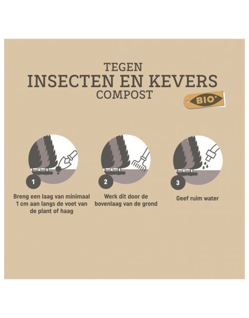 Pokon Bio Tegen Insecten En Kevers Compost - Insectenbestrijding - 20 l