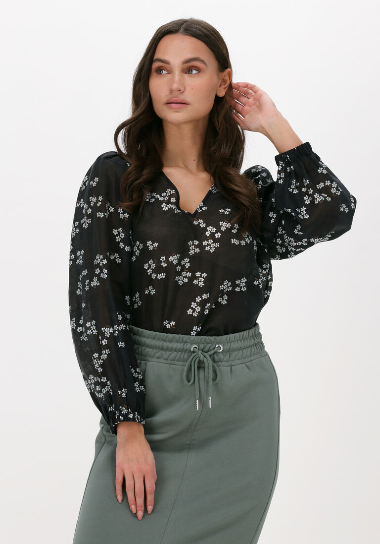 SECOND FEMALE zwarte second female blouse davida new blouse