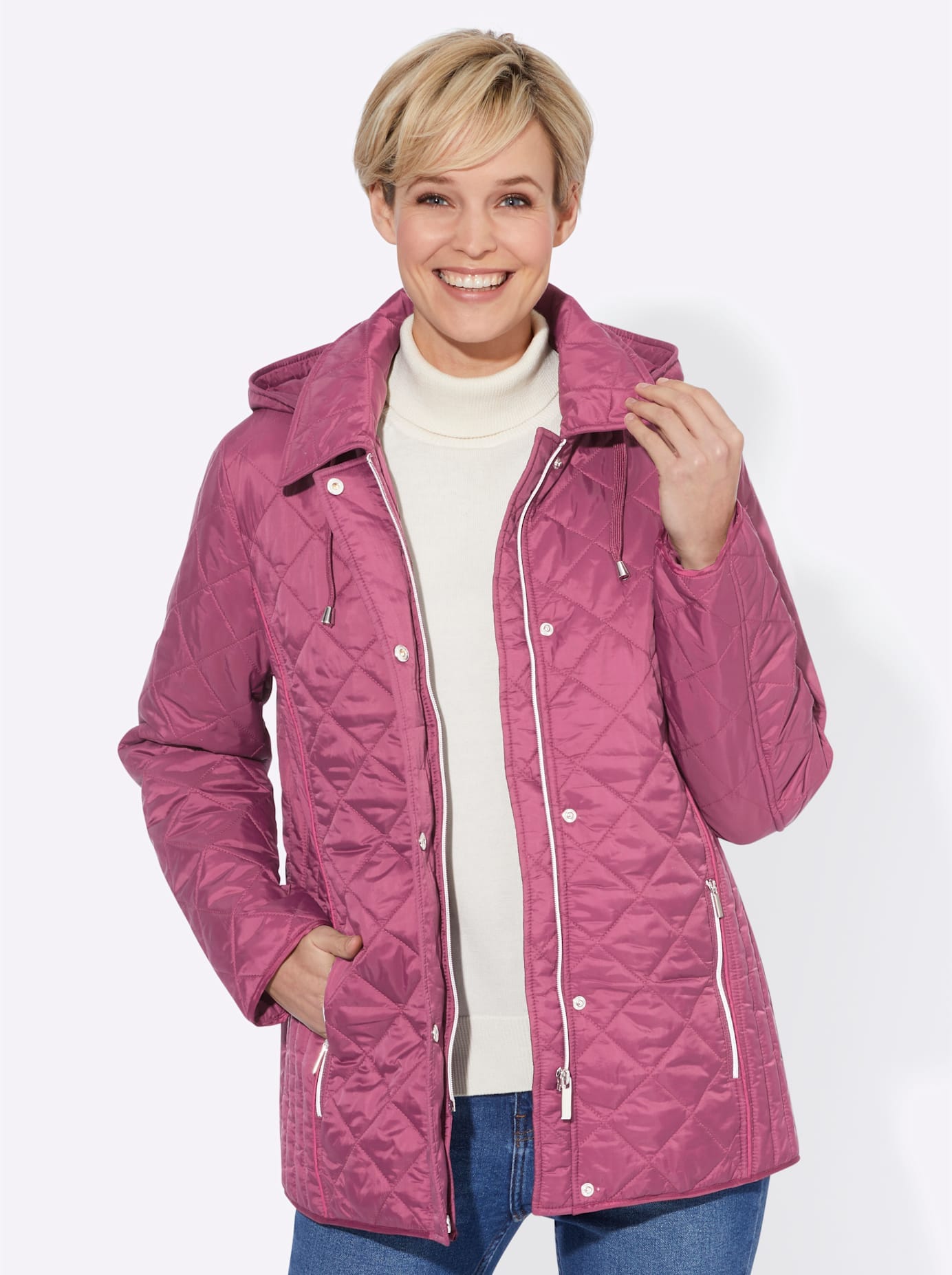 Casual Looks Winterjacke mit Kapuze