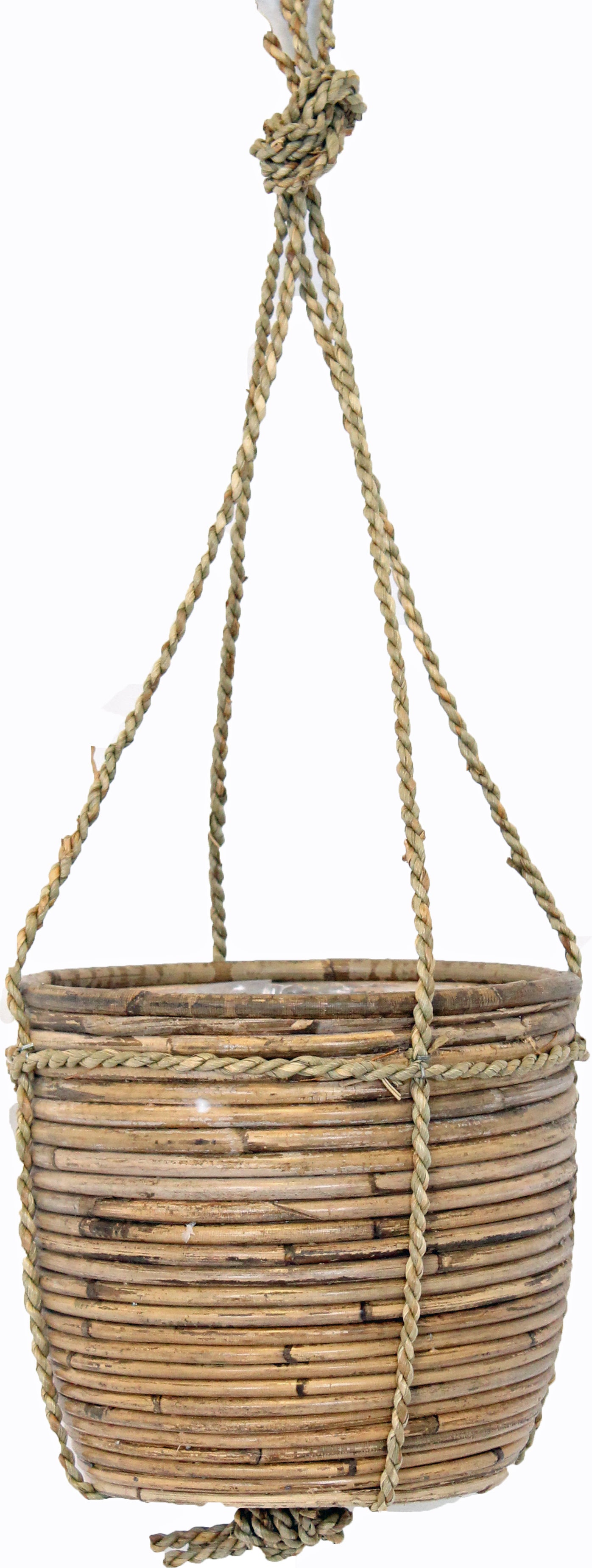 Van der Leeden hangpot naturel D 20 H 19 cm