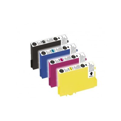 Cartouche compatible Epson T044 Parasol - pack de 4 - noir, jaune, cyan, magenta - Uprint